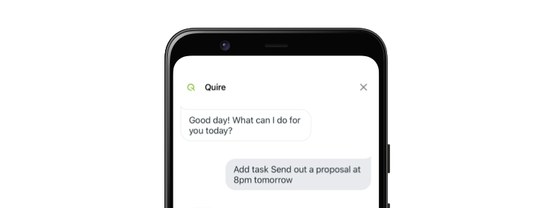 Quire for Google Assistant