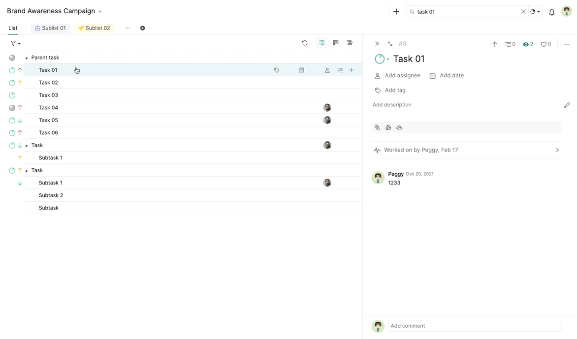 search for collapsed subtasks.gif