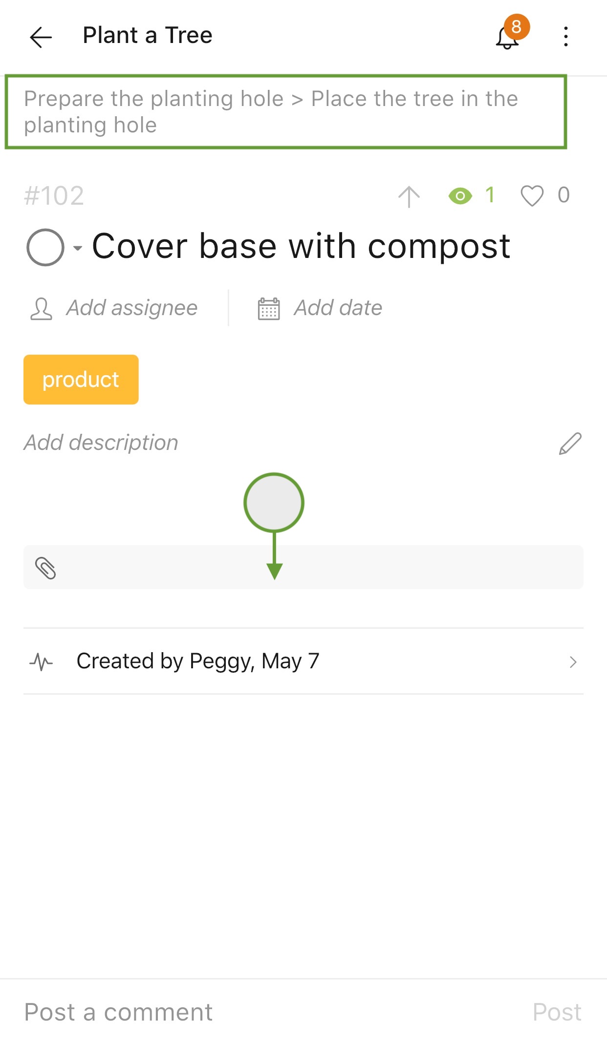 [mobile] drag down to show breadcrumbs.jpeg
