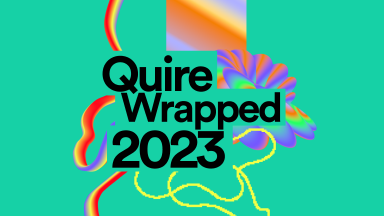 Quire wrapped