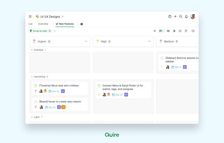 Swimlane Kanban Charts