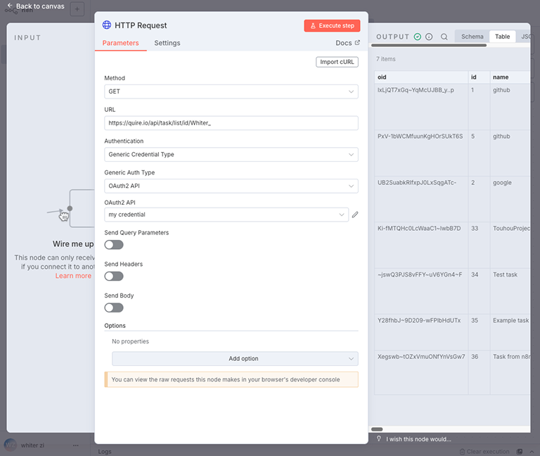 get task from quire