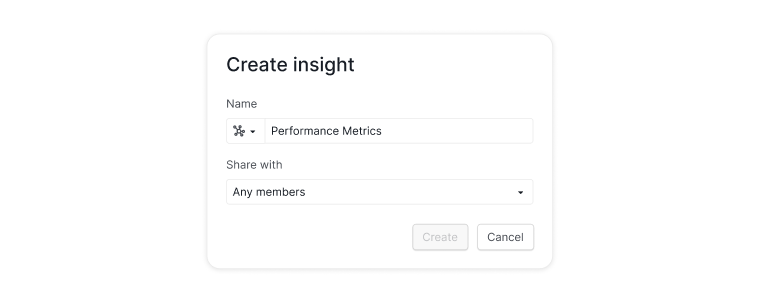 Add insight name and set insight permission in Quire