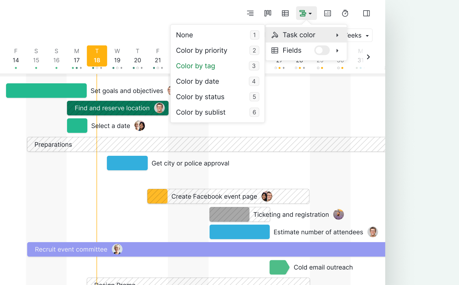 How To Change Timeline Color In Ms Project 203 - Infoupdate.org